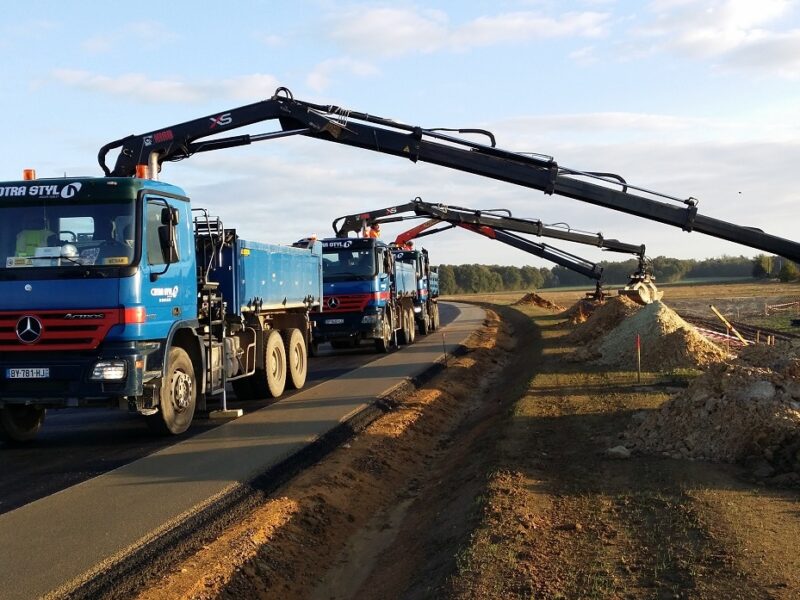 Camion grue 10 tonnes